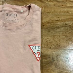 Pink Guess Long-sleeve shirt